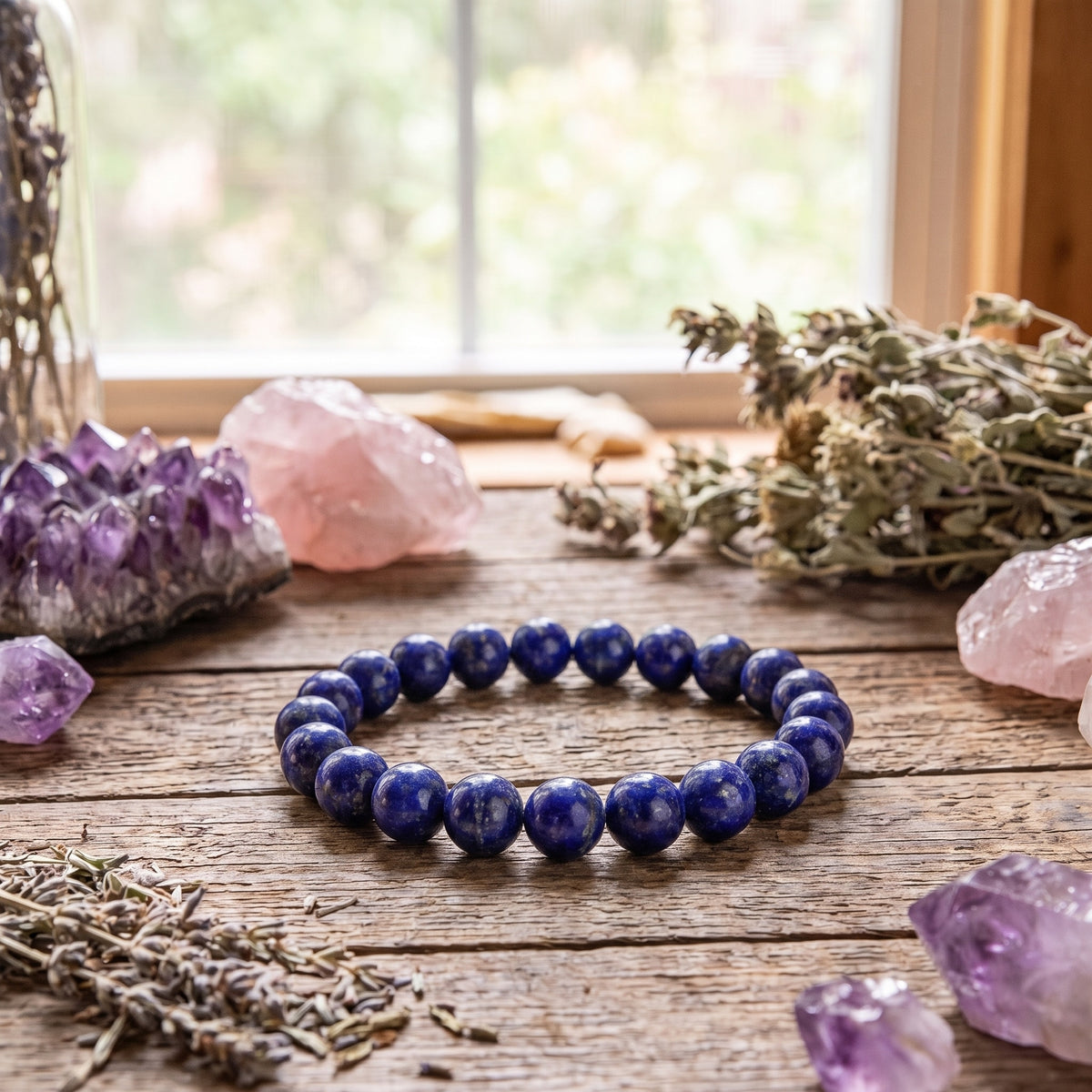 Bracelet Lapis-Lazuli — Y voir clair